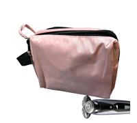 Hacer -up con divisores - de cosméticos portátil de , ya que , de aseo plana para accesorios para bolsas de inodoro, artículos de tocador cosméticos, rosa, ver descripción,