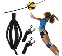 Hacer Voleibol Spike Trainer - Equipo De Entrenamiento De Voleibol De Color Negro | Cinturón Ajustable Para Entrenamiento, Cinturón De Voleibol Dopaje Ayudas De Entrenamiento Para Amelior