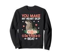 Haces Que mi corazón dé un vuelco Ante el Latido de una Nutria Sudadera