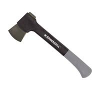 Hacha carpintera de 14 pul forjada en carbono, corte preciso y ergonómica