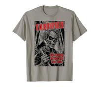 Hacha de terror gótica divertida tarrificada recorta impuestos política zombi Camiseta