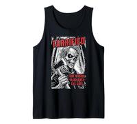 Hacha de terror gótica divertida tarrificada recorta impuestos política zombi Camiseta sin Mangas
