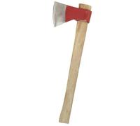 Hacha - hacha de 1250 gramos, mango ergonómico, ideal para cortar madera, fabricada en acero resistente, diseño equilibrado para mayor confort.