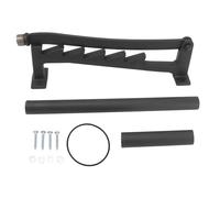 Hacha Leñadora Montada en Pared de Acero al Carbono, Divisor de Leña Manual 44cm - Duradero, Seguro y Eficiente para Jardín, Camping y Hogar