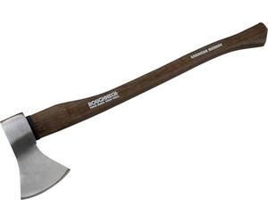 Hacha Roughneck Tradicional con Mango de Nogal - 1,25 kg (2¾ LB) | Acero forjado por estampación, tratado térmicamente y pulido; incluye funda protectora de lona