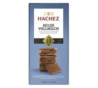 Hachez Pizarra de leche completa suave 33%, 5 unidades (5 x 100 g)
