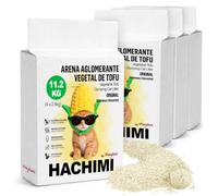 HACHIMI Arena de Tofu para Gatos 11.2 kg Sin Perfume