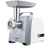 Hachoir a viande - BOSCH - MFW45020 - 2 grilles - Plateau collecteur - Blanc
