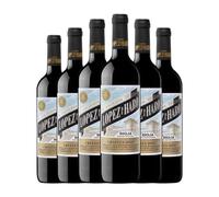 Hacienda López de Haro Rioja Crianza 75 cl Vino tinto (Caja de 6 Botellas de 75 cl)