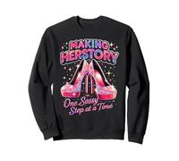 Haciendo de Herstory un Paso Atrevido a la Vez Sudadera