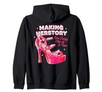 Haciendo de Herstory un Paso Atrevido a la Vez Sudadera con Capucha