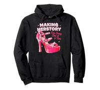 Haciendo de Herstory un Paso Atrevido a la Vez Sudadera con Capucha