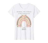 Haciendo del mundo un lugar mejor desde el cumpleaños de las mujeres en 2015 Camiseta