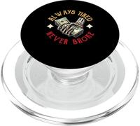 Haciendo Dinero Hustling Diciendo Siempre Cansado Nunca se rompió PopSockets PopGrip para MagSafe