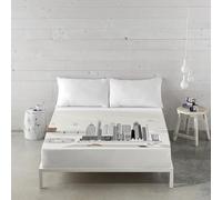 HACIENDO EL INDIO - Juego de sábanas 2 Piezas Cama 135-100% Algodon Incluye Encimera 210x270 cm + 1 Funda de Almohada 45x155 cm - NYC