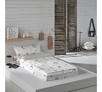 Haciendo El Indio S2803144 Saco Nórdico con Relleno, Be Happy, Cama de 105 x 190 cm