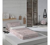 HACIENDO EL INDIO Saco nórdico con Relleno Wonderland Rev Pink Cama 105