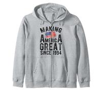 Haciendo Grande a Estados Unidos Desde 1994 32 años Hombres Mujeres Sudadera con Capucha