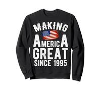 Haciendo grande a Estados Unidos desde 1995 30 años Hombres Mujeres Sudadera
