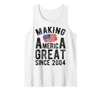 Haciendo Grande a Estados Unidos Desde 2004 22 años Camiseta sin Mangas