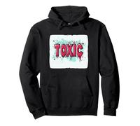 Haciendo olas con una declaración tóxica aguda Sudadera con Capucha