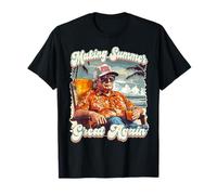 Haciendo que el verano vuelva a ser grande en Hawaii Beach Funny Trump Vacaciones Camiseta