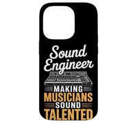 Haciendo que los músicos suenen talentoso ingeniero Carcasa para iPhone 14 Pro