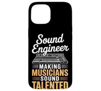Haciendo que los músicos suenen talentoso ingeniero Carcasa para iPhone 15