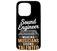 Haciendo que los músicos suenen talentoso ingeniero Carcasa para iPhone 15 Pro