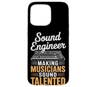 Haciendo que los músicos suenen talentoso ingeniero Carcasa para iPhone 15 Pro Max