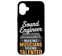 Haciendo que los músicos suenen talentoso ingeniero Carcasa para iPhone 16 Plus
