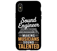 Haciendo que los músicos suenen talentoso ingeniero Carcasa para iPhone X/XS