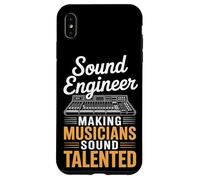 Haciendo que los músicos suenen talentoso ingeniero Carcasa para iPhone XS Max
