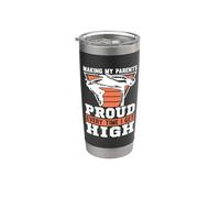 Haciendo que los padres se sientan orgullosos cada vez que ama el salto de altura Vaso térmico de acero inoxidable de doble pared