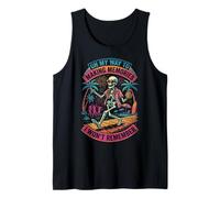 Haciendo Recuerdos Que no recordaré Esqueleto Divertido Camiseta sin Mangas