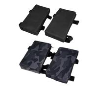 Hack Squat Pad - De La Presión Del Hombro, Textura De Agarre Contorneada Ergonómica, 20 Cm X 11 Cm + 4 Dee Grosor Del Cojín, Protector Dee Tela Oxford - Para Entrenamiento Con Pesas Y Gimnasio