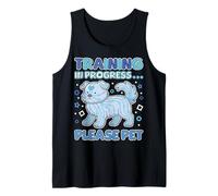 Hackathon tee Pet Funny Geek Dog Developers Neural Paw Camiseta sin Mangas