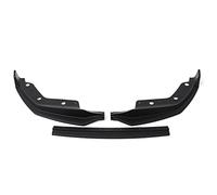 HACKBEPW Coche Parachoques Delantero Labio Spoiler Splitter Difusor Cuerpo Desmontable Kit Cubierta Guardia MP Estilo 3 Uds para BMW Serie 3 G20 2019 2020(Matte Black)