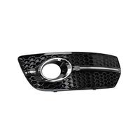 HACKBEPW Para Audi Q5 Standard 2009-2012 Coche Delantero Parachoques Faro Antiniebla Lámpara Pantalla Faro Antiniebla Rejilla Cubierta 8T0807681F Coche Luz Antiniebla Marco Cubierta(Chrome-Right)