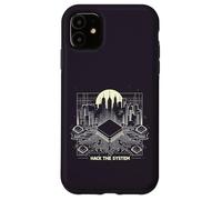 Hackear el Sistema Circuito electrónico Futurista Urbano Carcasa para iPhone 11