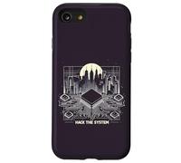 Hackear el Sistema Circuito electrónico Futurista Urbano Carcasa para iPhone SE (2020) / 7/8