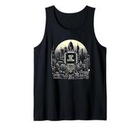 Hackear el sistema Sociedad Red Computadora Cyberpunk Vaporwave Camiseta sin Mangas