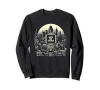 Hackear el sistema Sociedad Red Computadora Cyberpunk Vaporwave Sudadera