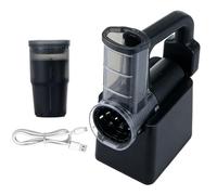 hacker - 250 U/Min Gurkenschneider | ABS PP Multizerkleinerer - Wiederaufladbarer Automatischer Küchenhelfer Mit 2000mAh Akku 40W Leistung Für Nüsse Käse Und Schnelle Essenszubereitung Zu