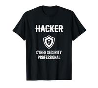 Hacker Cyber Security Professional Shield Hackers Título del puesto Camiseta