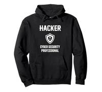 Hacker Cyber Security Professional Shield Hackers Título del puesto Sudadera con Capucha