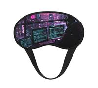 Hacker Era - Antifaz para dormir para hombres y mujeres, 100 % opaca, cubierta suave, luz fuerte, adecuada para viajes, yoga, siesta