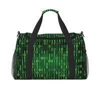 Hacker Era - Bolsa de viaje para fin de semana, para fin de semana, durante la noche, para entrenamiento, deporte, hospital