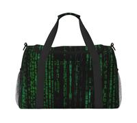 Hacker Era - Bolsa de viaje para fin de semana, para fin de semana, durante la noche, para entrenamiento, deporte, hospital
