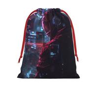 Hacker Era - Bolsas de regalo con cordón de varios tamaños, bolsas de regalo de tela, para cumpleaños, regalos de vacaciones y mucho más